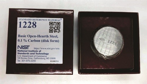 SRM 1228 La鋼，0.1%C標準品