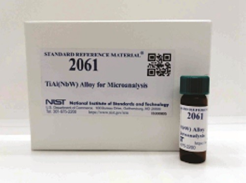 SRM 2061  顯微分析用鈦鋁(NBW)合金標準品