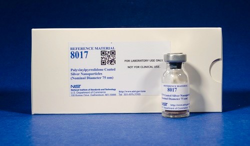 SRM 8017 聚乙烯吡咯烷酮包覆銀納米粒子標準品 （公稱直徑75 nm）