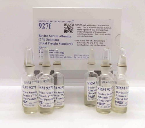 SRM 927f 牛血清白蛋白（總蛋白）標準品