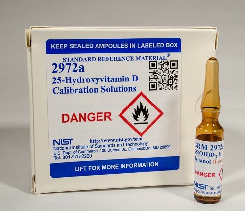 SRM 2972b 25羥基維生素D2和D3標準溶液