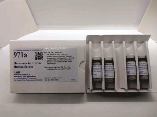 SRM 971a  冷凍人血清中的激素標準品