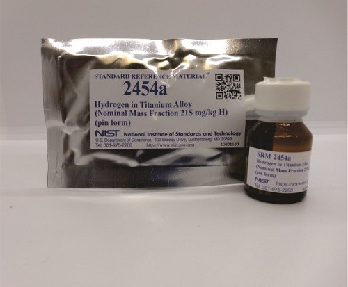 SRM 2454a  鈦合金中的氫（標稱質量分數215mg /kg H）（針形）標準品
