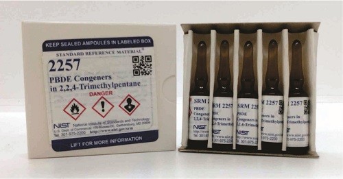 SRM 2257  2，2，4-三甲基戊烷中的多溴二苯醚同系物標準品