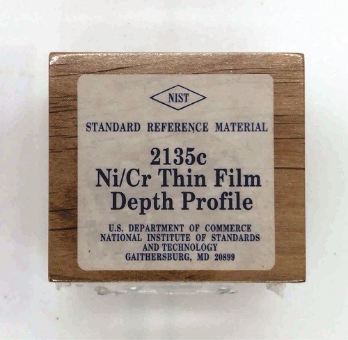 SRM 2135c  Ni/Cr薄膜深度剖面標(biāo)準(zhǔn)品
