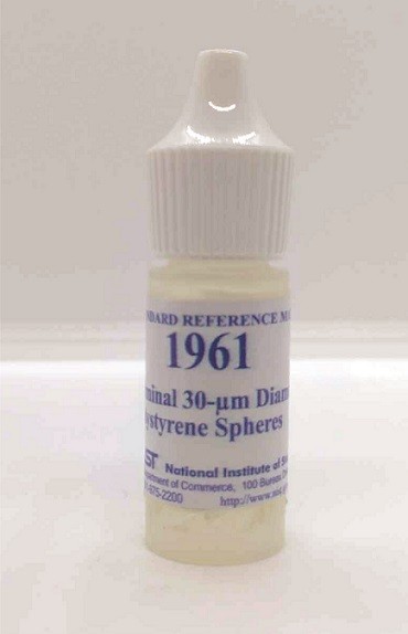 SRM 1961  聚苯乙烯球體30m標準品