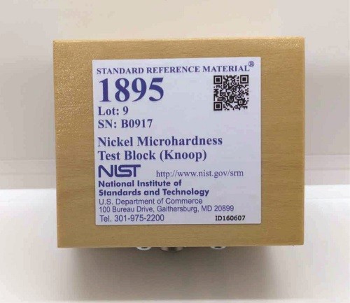 SRM 1895  鎳顯微硬度測試塊(Knoop)標準品